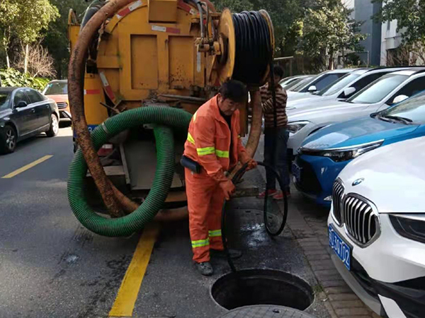 洪雅排污管道清淤